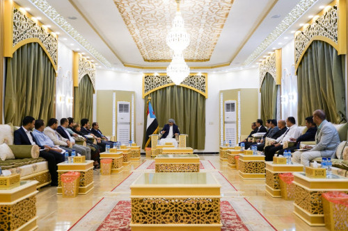President of Zubaidi meets the Special Committee for the preparation of the Southern Transitional Council Structure