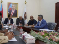 إجراء مراسم الاستلام والتسليم للهيئة الوطنية للإعلام الجنوبي في العاصمة عدن