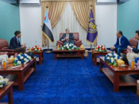 Al-Hajj Discusses with International IDEA Experience of Southern National Dialogue